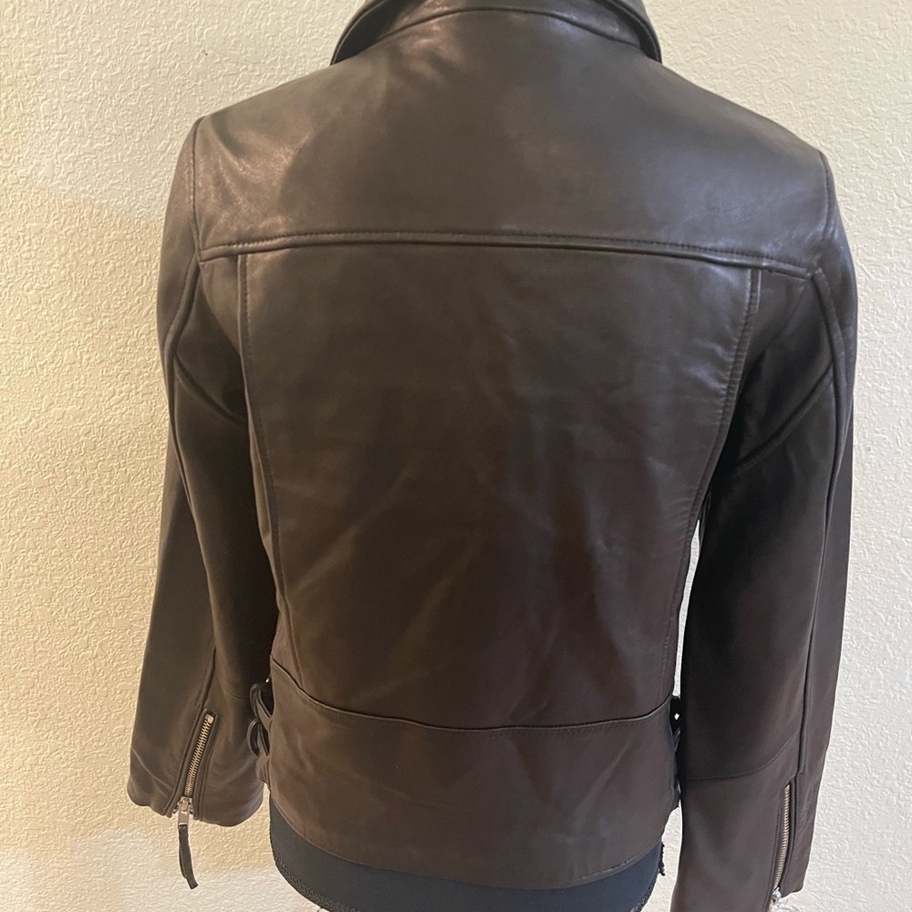 Heartloom Women’s Black 100% Lambskin Leather Jacket Size M - Picture 9 of 12